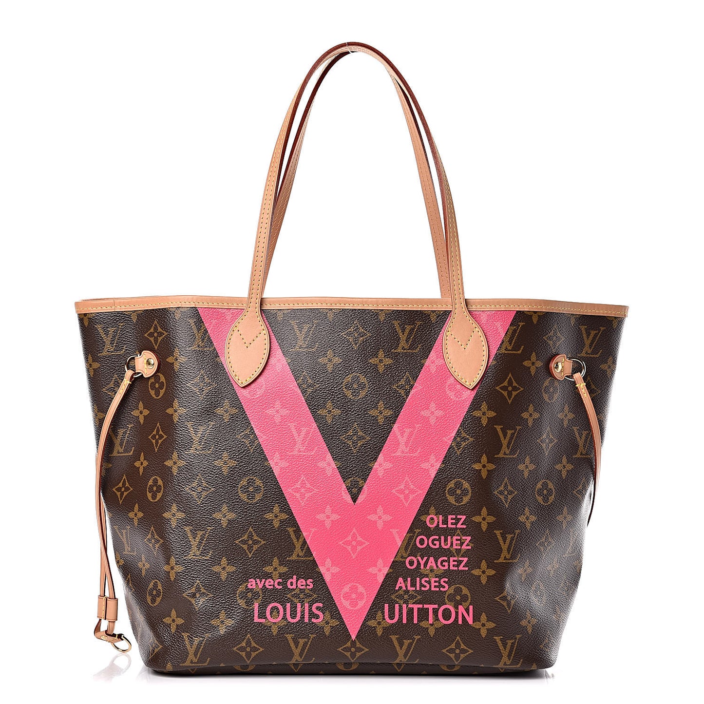 Monogram V Neverfull MM Grenade