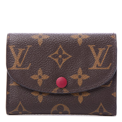 Louis Vuitton Monogram Rosalie Coin Purse Fuchsia 1 of 7