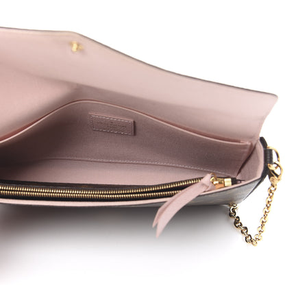 Louis Vuitton Monogram Lovely Birds Pochette Felicie Chain Wallet 6 of 14