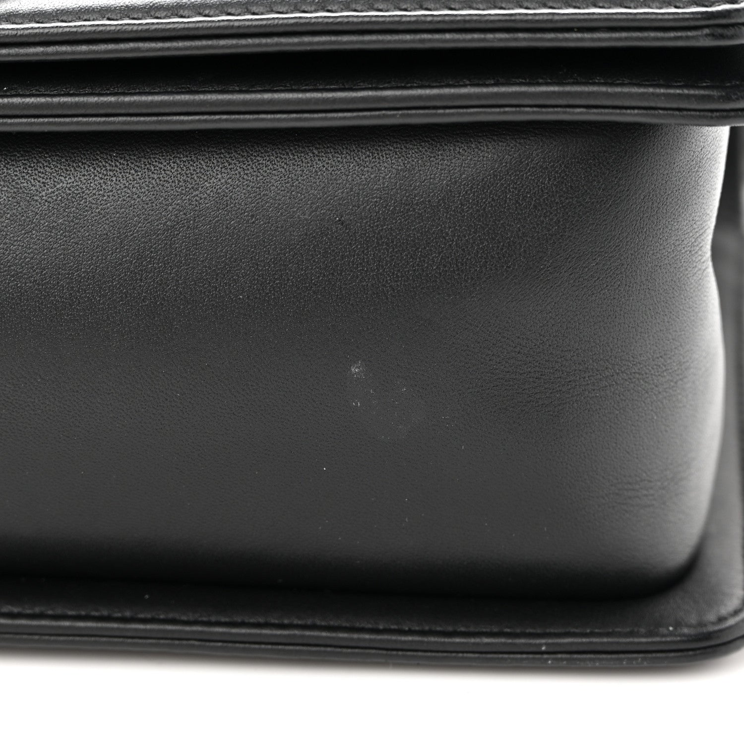Chanel Calfskin Quilted Medium Boy Flap Black 11 of 13