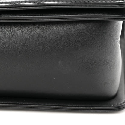 Chanel Calfskin Quilted Medium Boy Flap Black 11 of 13