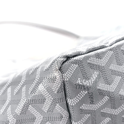 Goyard Goyardine Precious Metals Saint Louis GM Silver 7 of 12