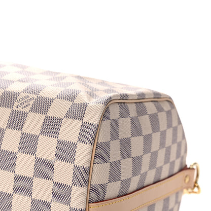 Louis Vuitton Damier Azur Speedy Bandouliere 30 9 of 12
