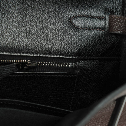 Hermes Togo Bi-Color Birkin 35 Chocolate Black 17 of 22