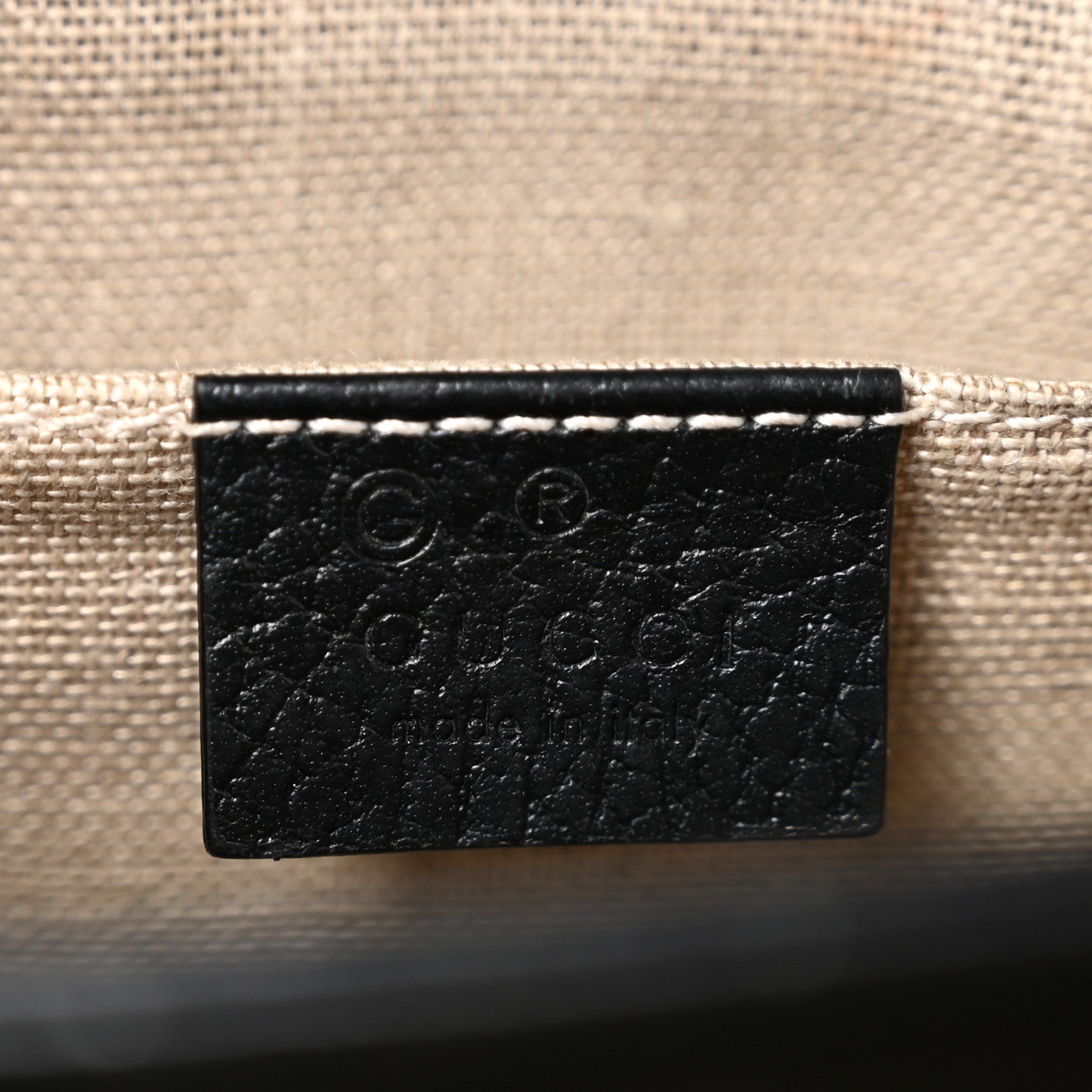 Gucci Dollar Calfskin Small Interlocking G Shoulder Bag Black 6 of 17