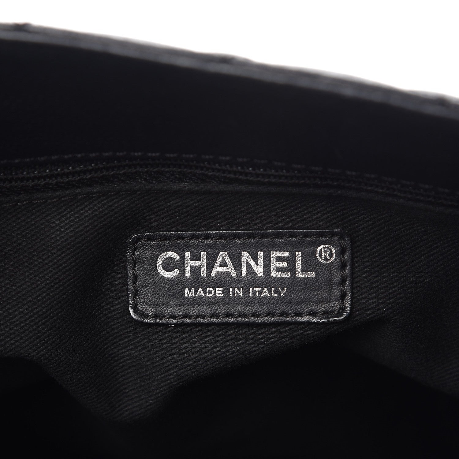 Chanel Caviar Quilted Grand Shopping Tote GST Black 6 of 14