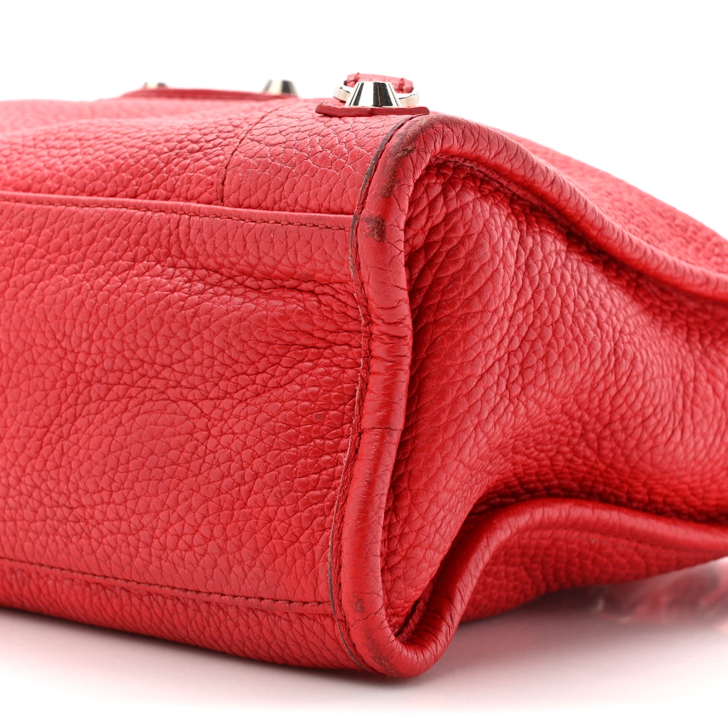 Vibrato Calfskin Classic Silver Hardware S City Rouge Cerise