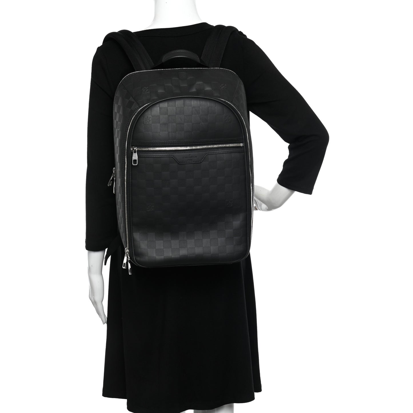 Damier Infini Michael Backpack Black