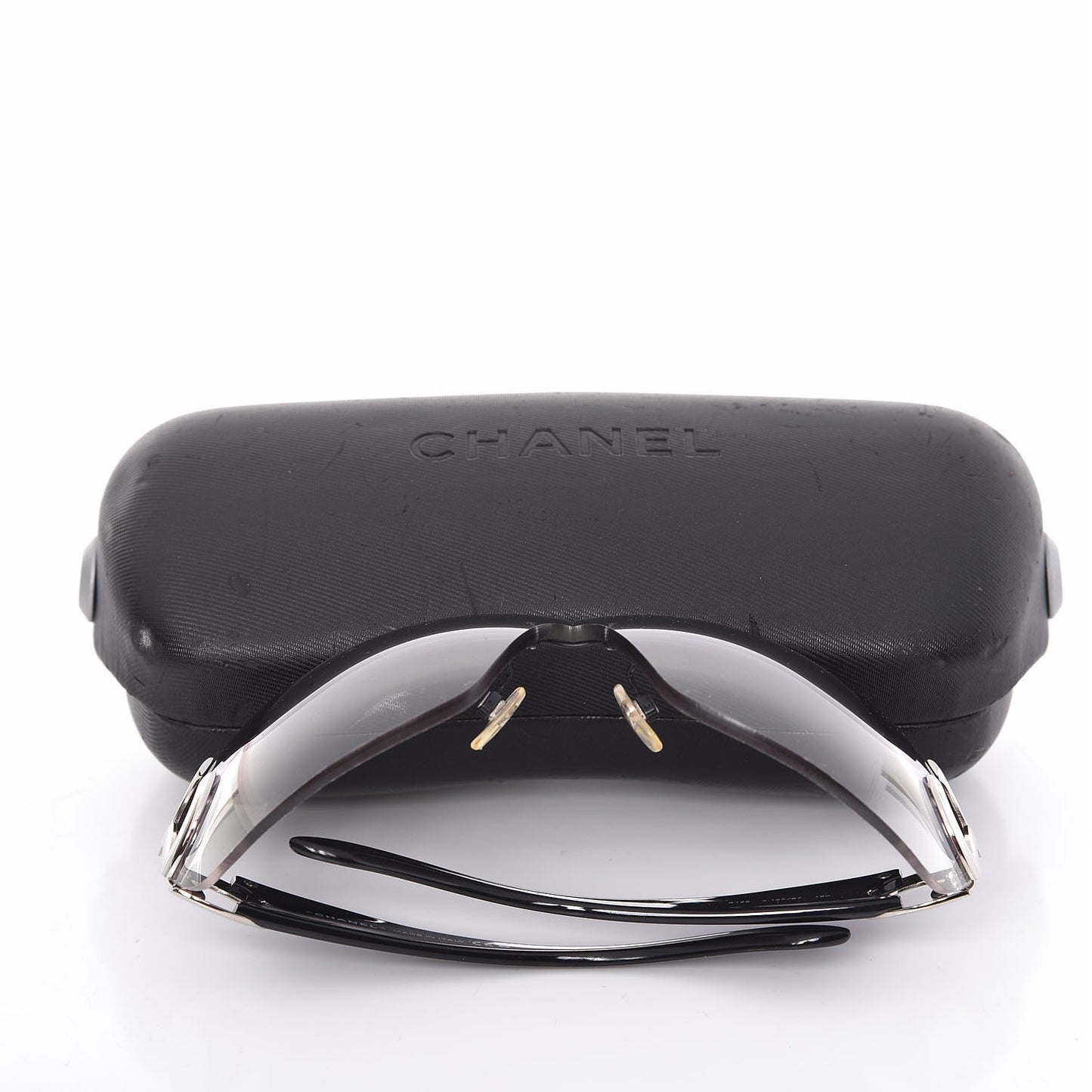 Frameless CC Logo Sunglasses 4125 Black
