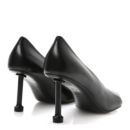Balenciaga Soft Sheepskin Fetish Pump 38 Black 5 of 9