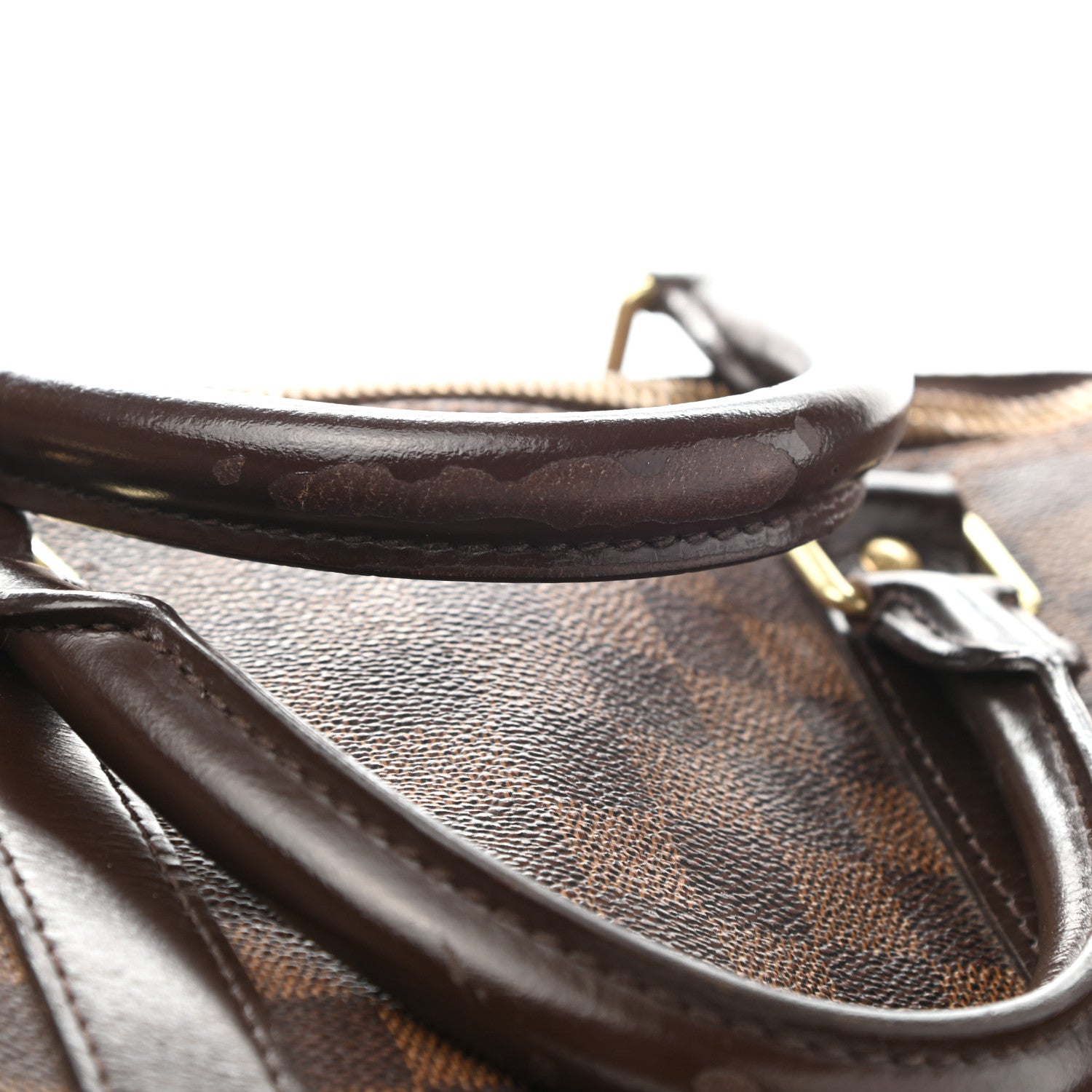 Louis Vuitton Damier Ebene Keepall Bandouliere 55 13 of 17