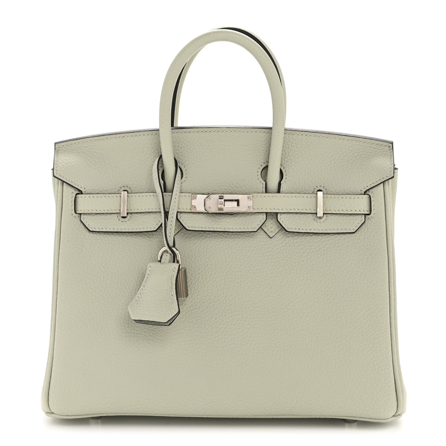 Togo Birkin 25 Gris Neve