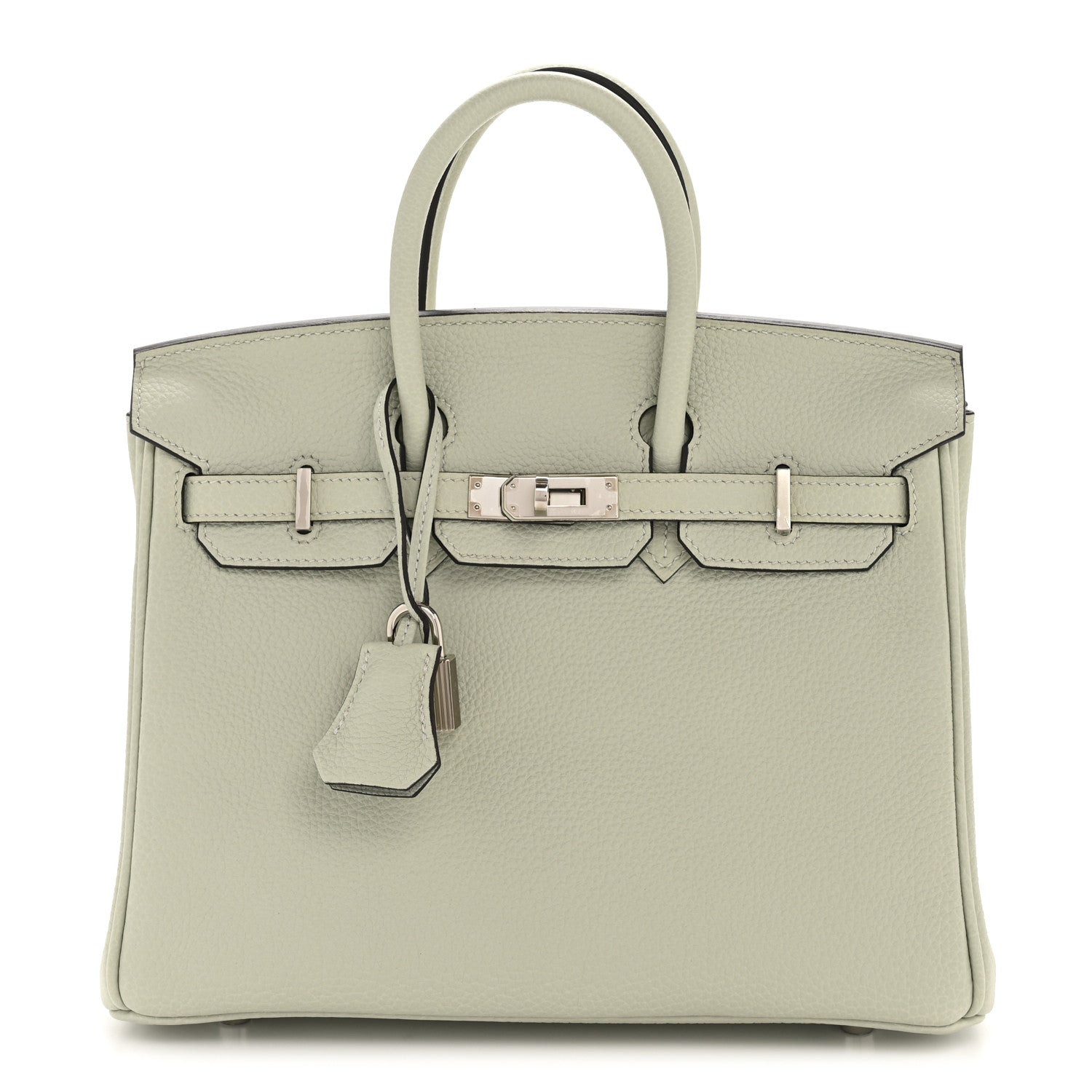 Hermes Togo Birkin 25 Gris Neve 1 of 12