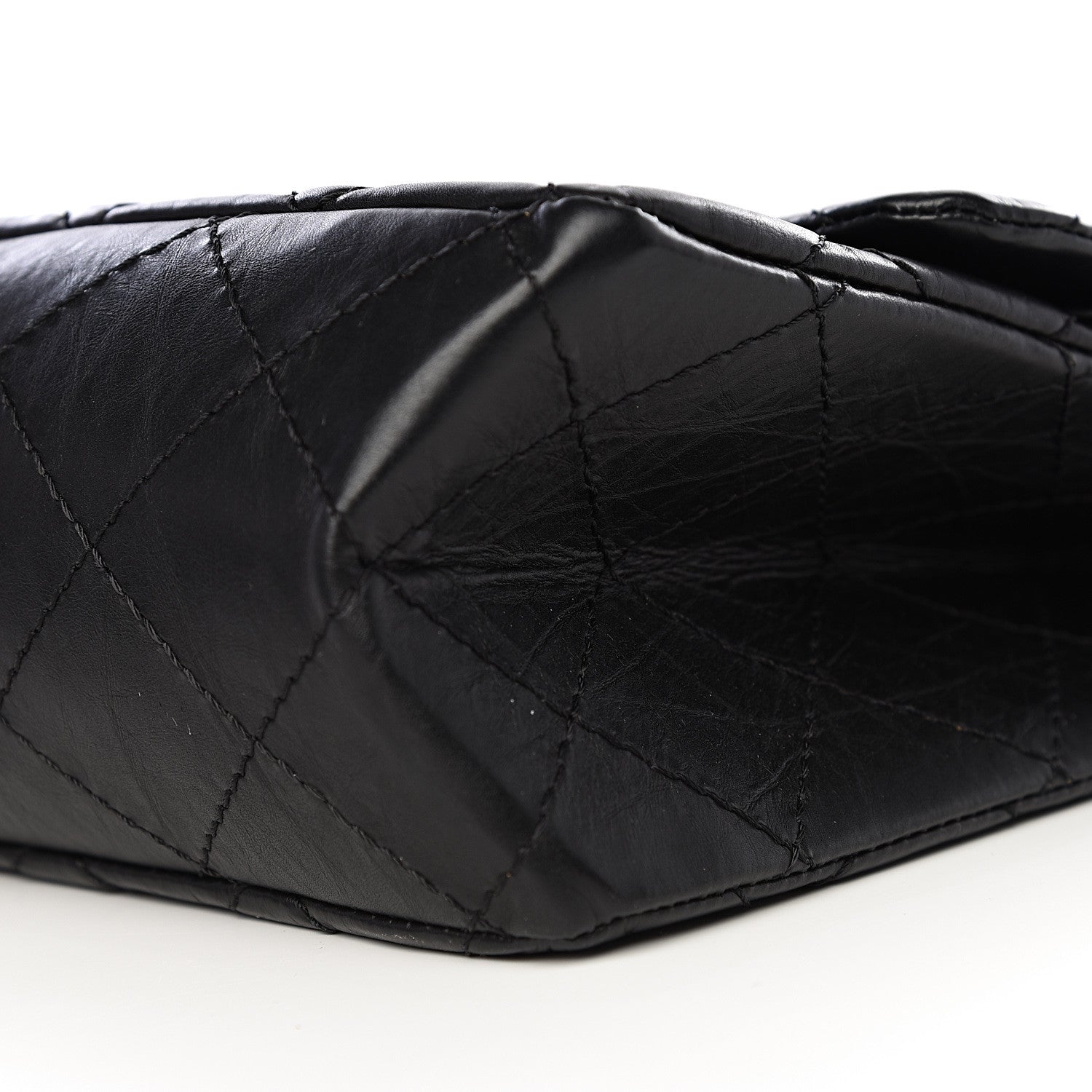Chanel Aged Calfskin Quilted 2.55 Reissue 227 Flap Black 9 of 11
