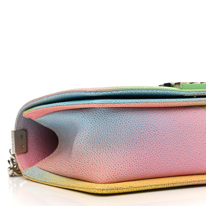 Chanel Caviar Quilted Medium Cuba Rainbow Boy Flap Multicolor 9 of 10