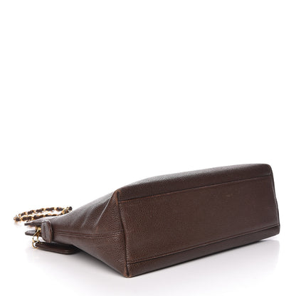 Chanel Caviar Shoulder Bag Brown 4 of 23