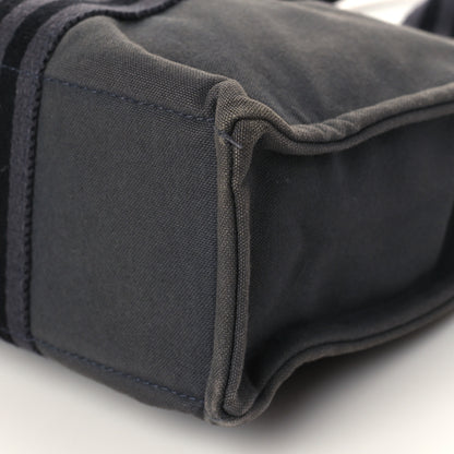 Hermes Canvas Fourre Tout PM Dark Grey 10 of 10