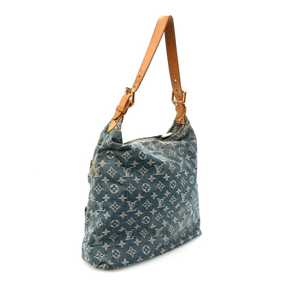 Louis Vuitton Denim Baggy GM Blue 3 of 13