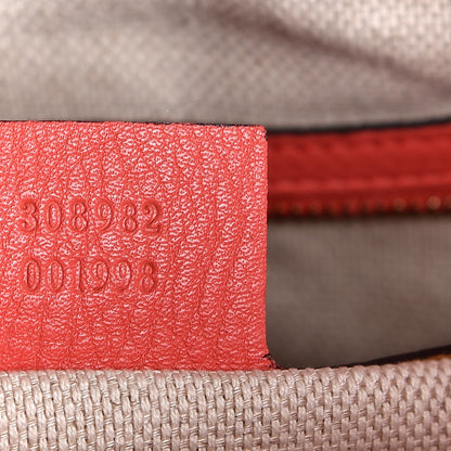 Gucci Pebbled Calfskin Medium Soho Chain Shoulder Bag Begonia Pink 7 of 7