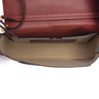Givenchy Goatskin Quilted GV3 Mini Pocket Convertible Bag Brown 4 of 9
