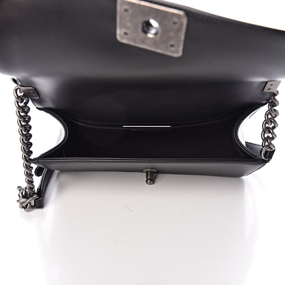 Chanel Calfskin Quilted Medium Boy Flap Black 7 of 11