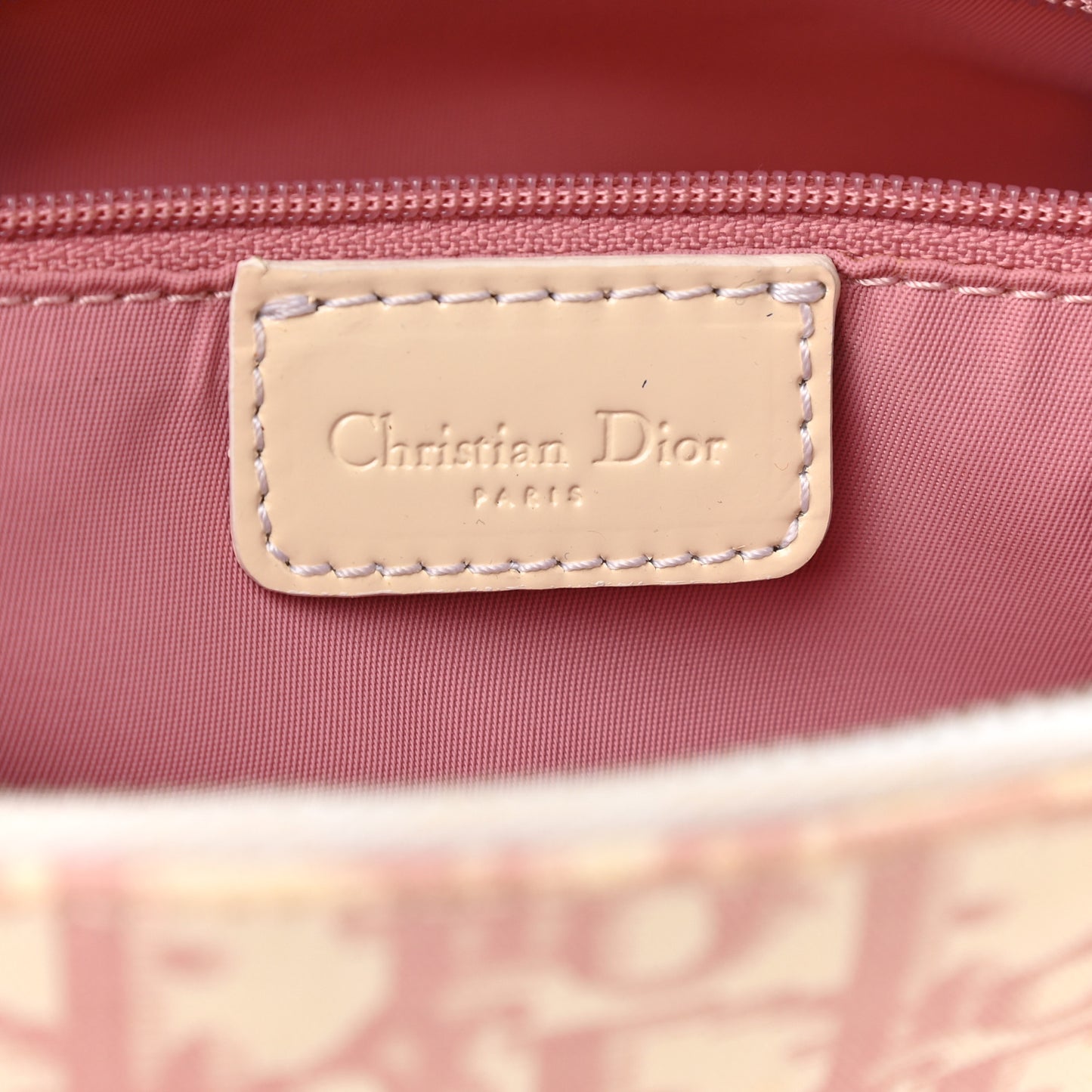 Monogram Girly Boston Pink
