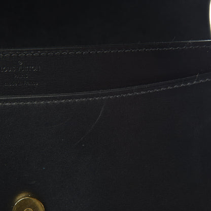 Louis Vuitton Calfskin Chain Louise GM Black 11 of 13