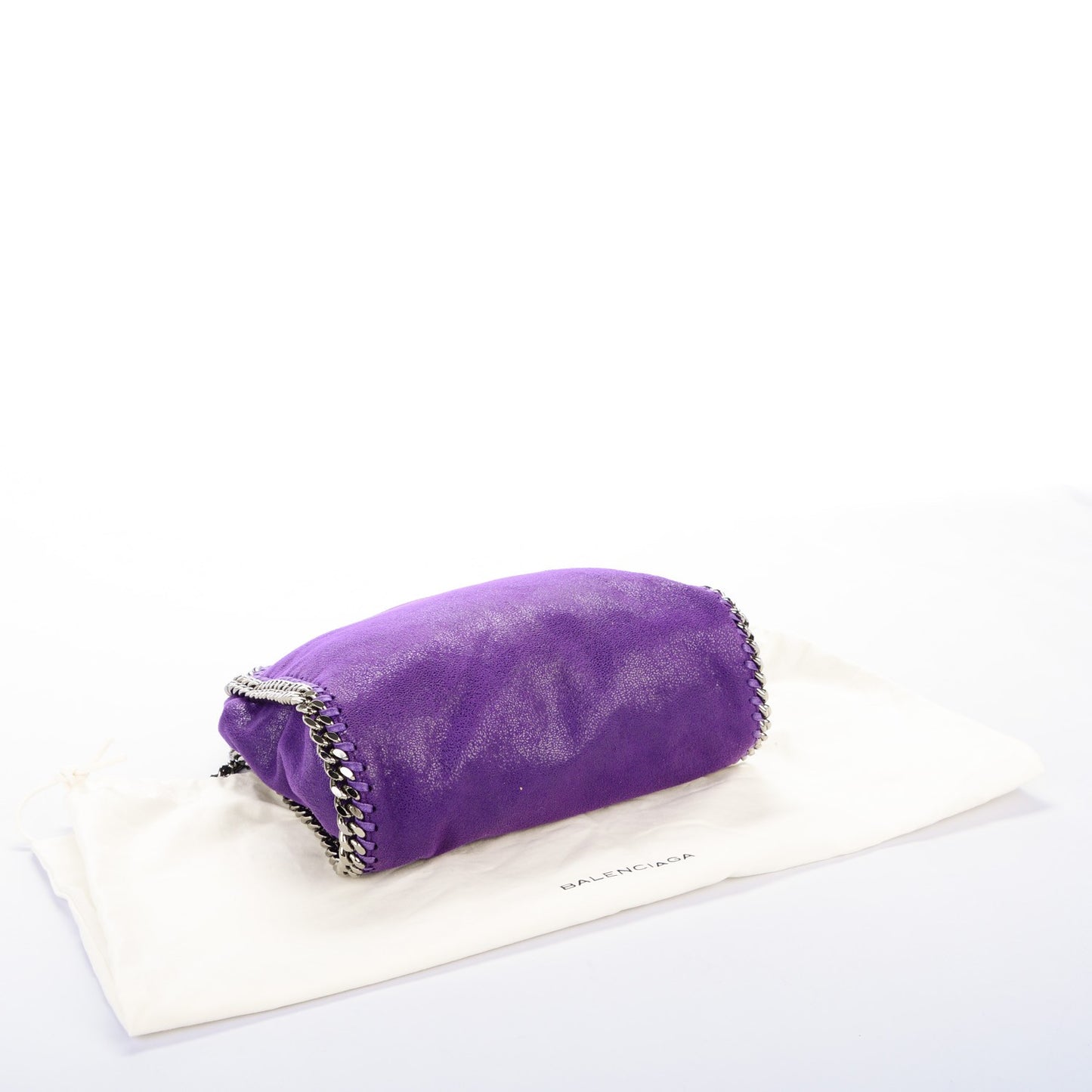 Shaggy Deer Mini Falabella Tote Bright Purple