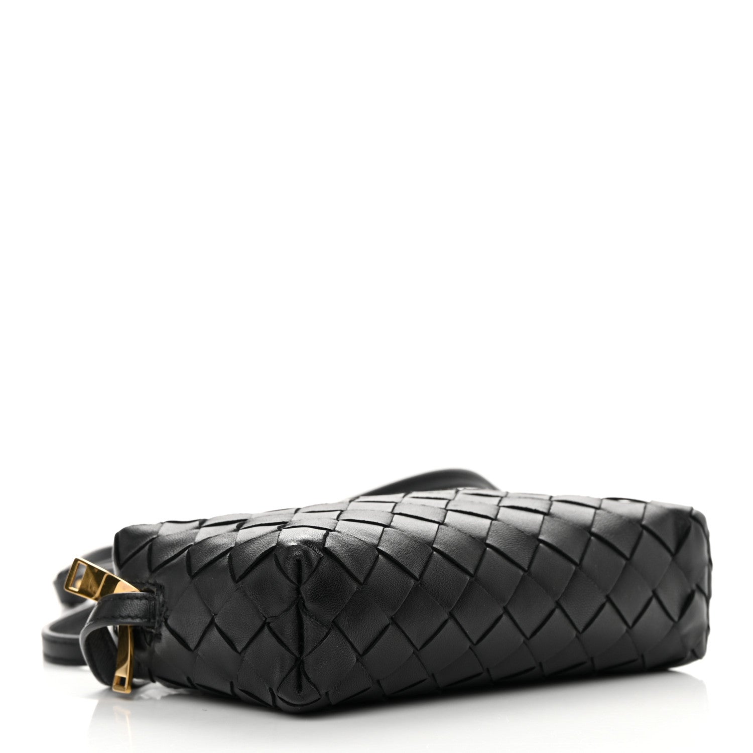 Bottega Veneta Nappa Intrecciato Nodini Mini Crossbody Black 4 of 11