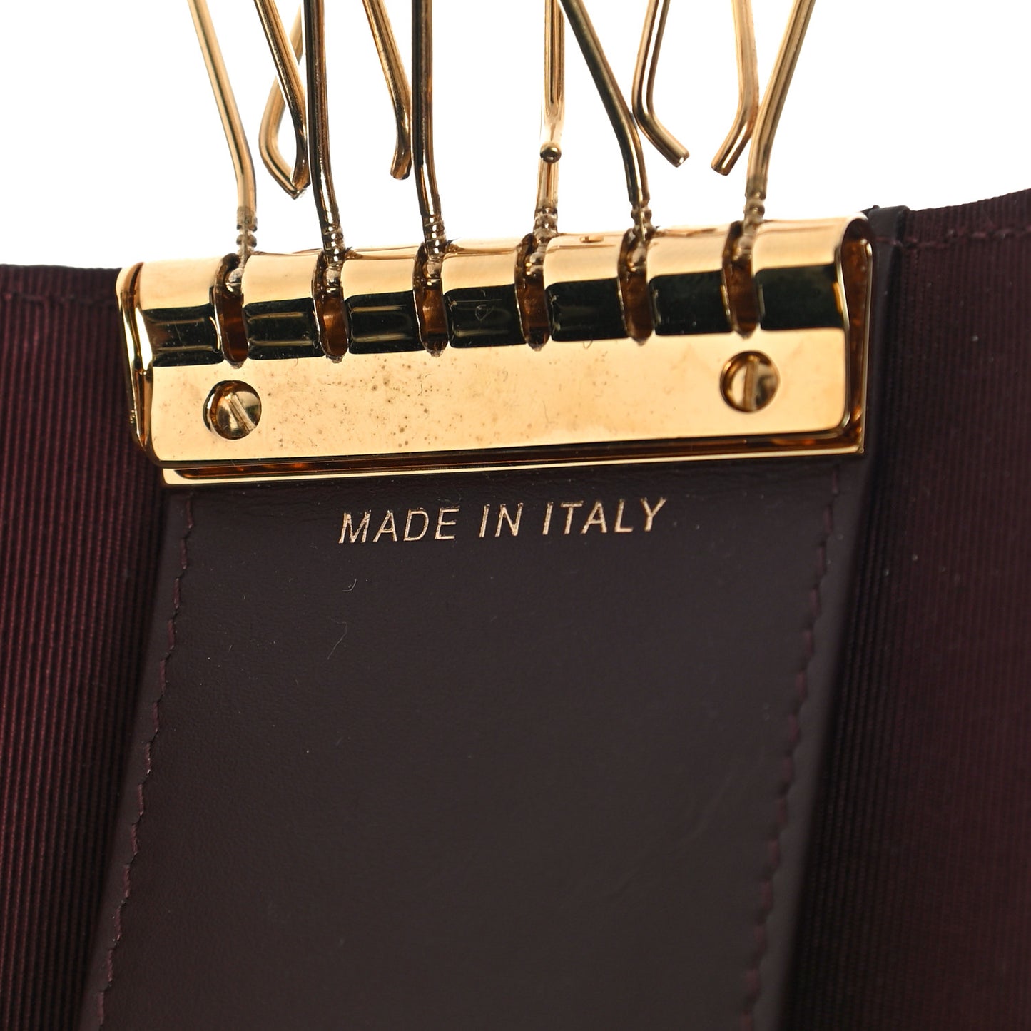 Caviar Quilted 6 Key Holder Black