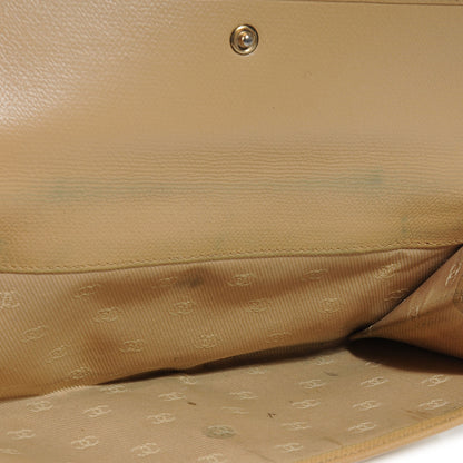 Chanel Leather Clutch Wallet Beige 5 of 7