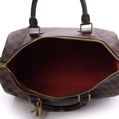 Louis Vuitton Damier Ebene Speedy 35 5 of 10