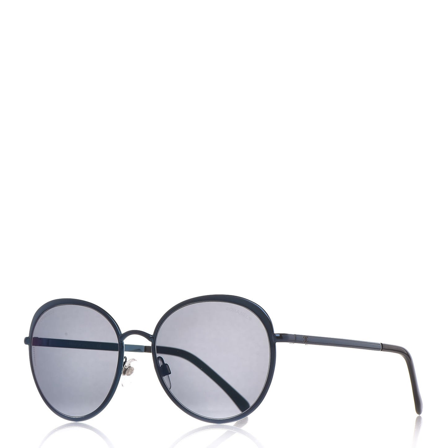 Round Spring Sunglasses 4206 Blue