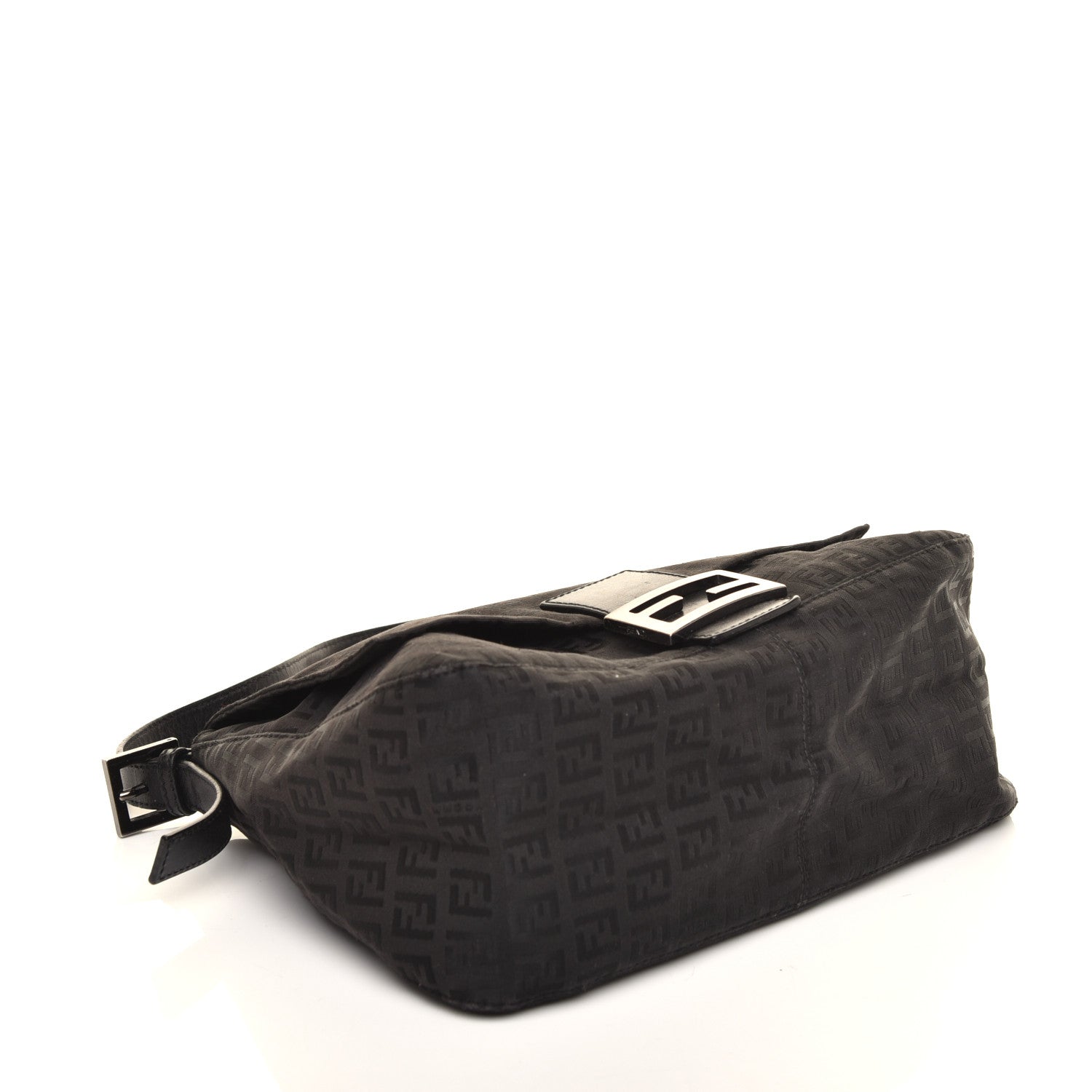 Fendi Zucchino Vitello Mama Baguette Black Moro 4 of 10