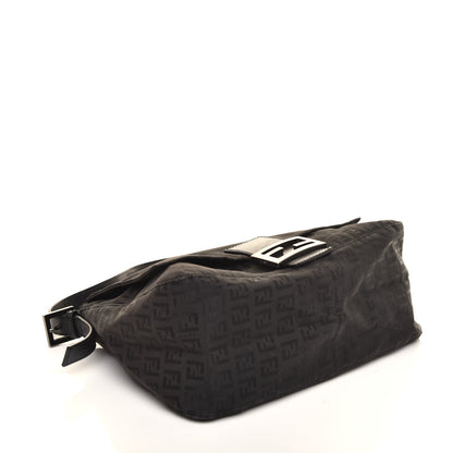 Fendi Zucchino Vitello Mama Baguette Black Moro 4 of 10