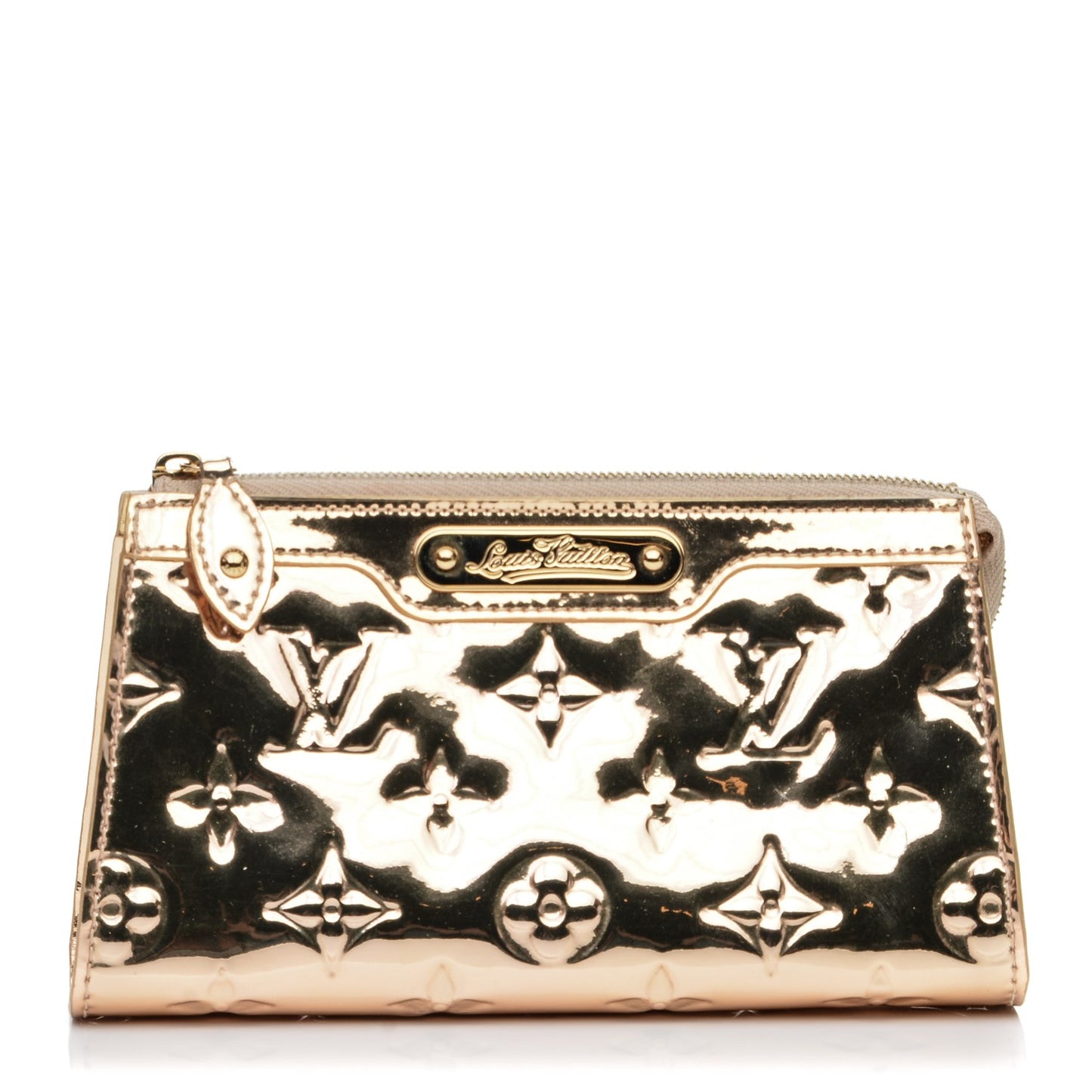 Monogram Miroir Trousse Cosmetic Bag Gold