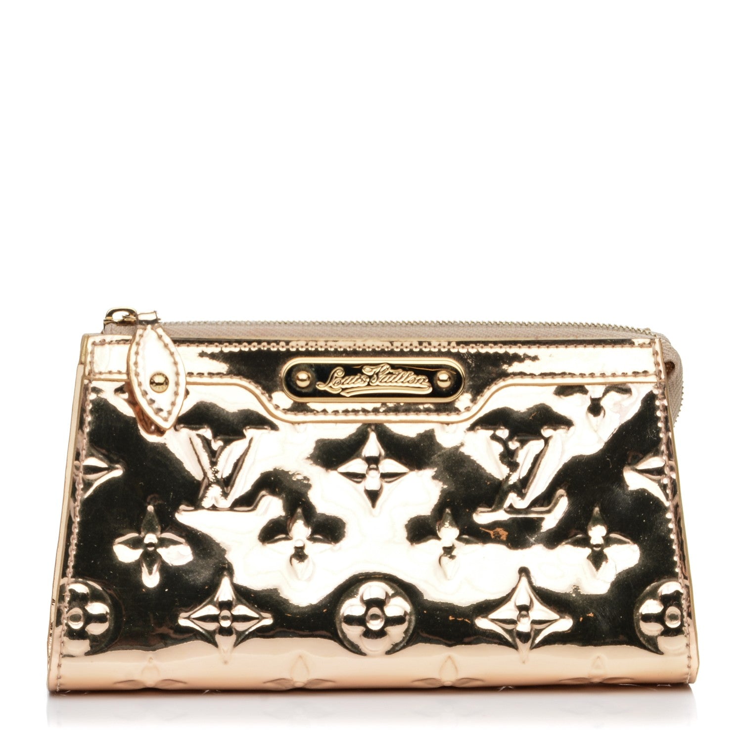 Louis Vuitton Monogram Miroir Trousse Cosmetic Bag Gold 1 of 6