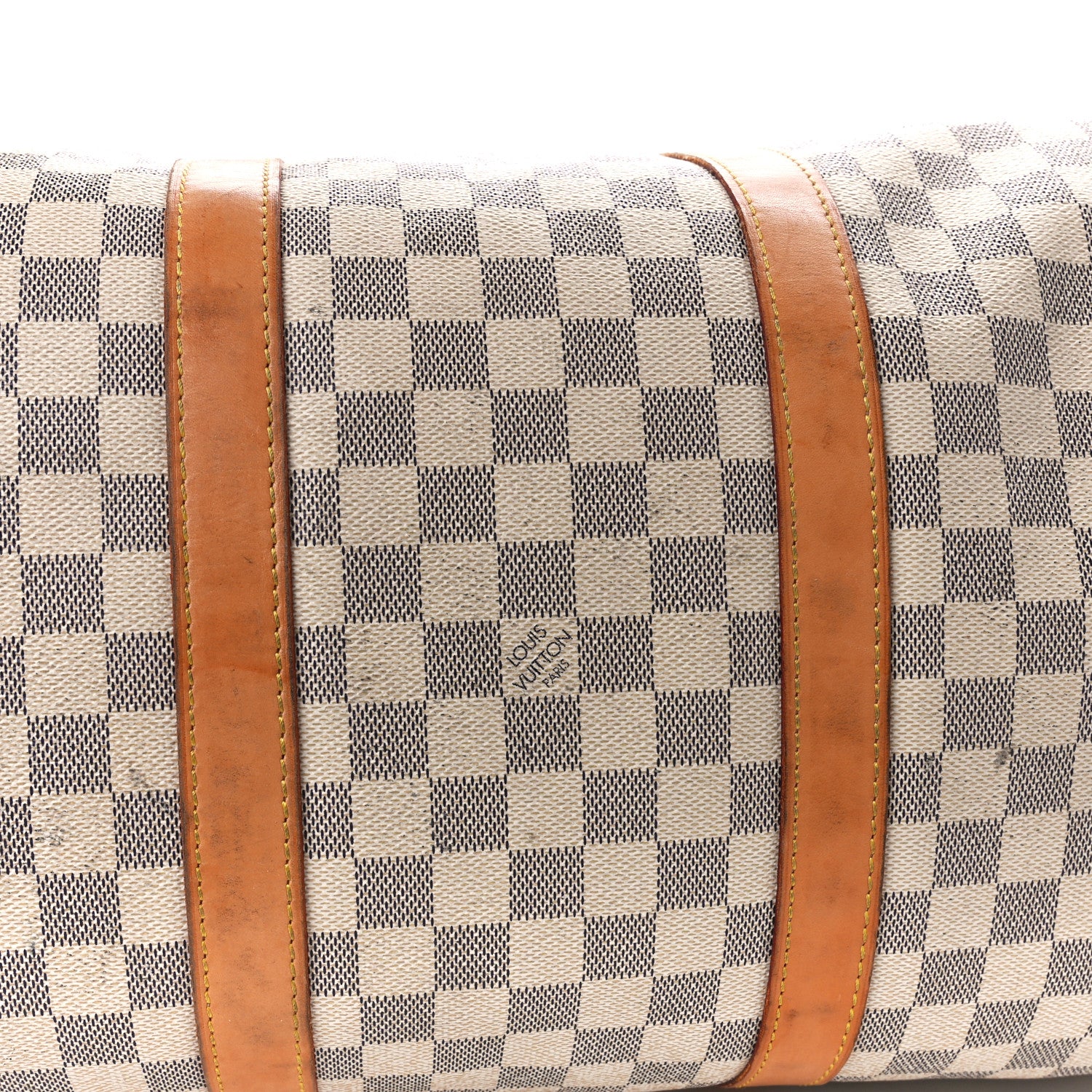 Louis Vuitton Damier Azur Keepall 50 14 of 15