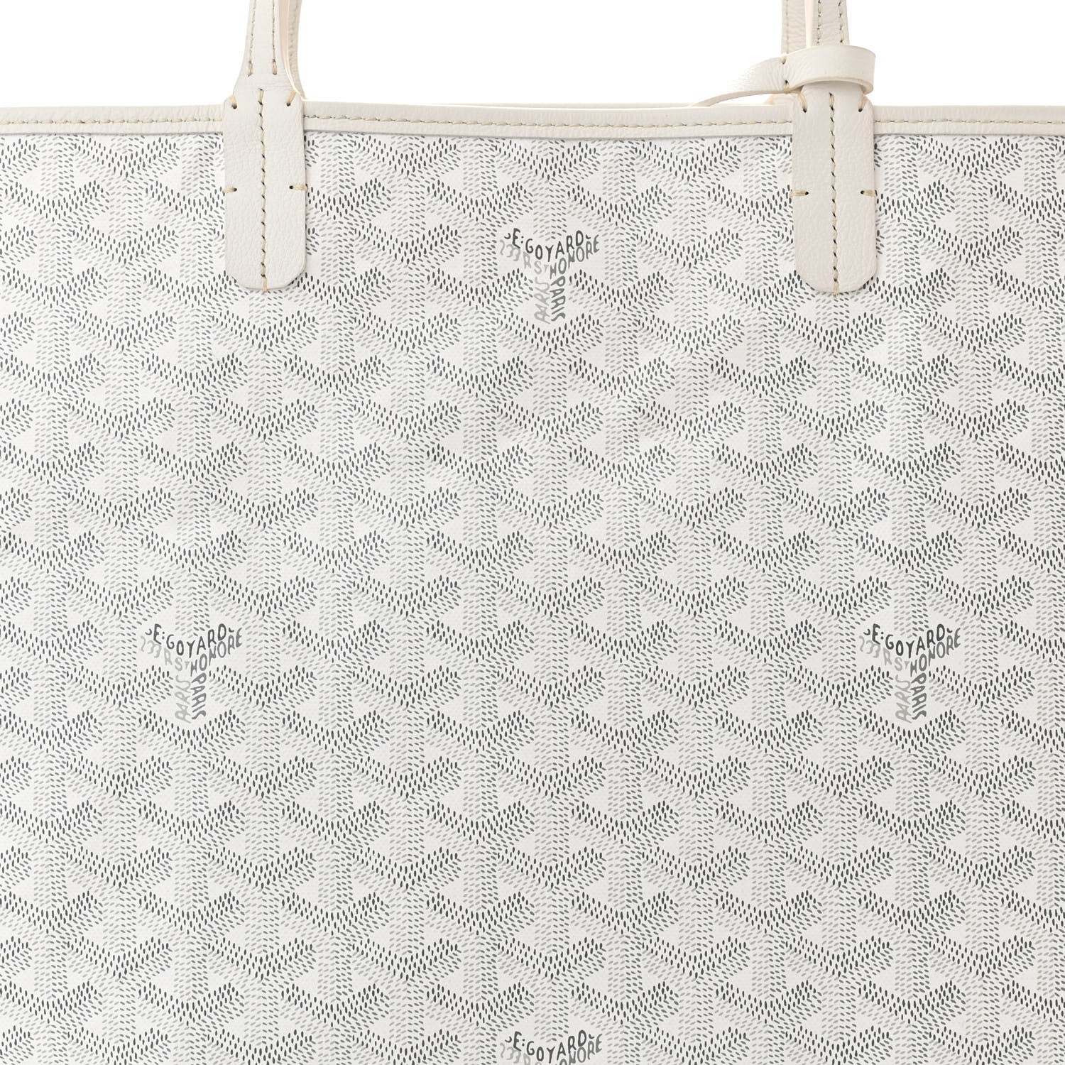 Goyard Goyardine Saint Louis PM White 9 of 11