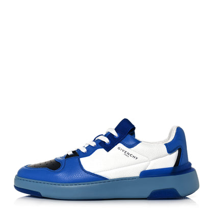 Givenchy Calfskin Wing Low Top Sneakers 41.5 Blue 1 of 8
