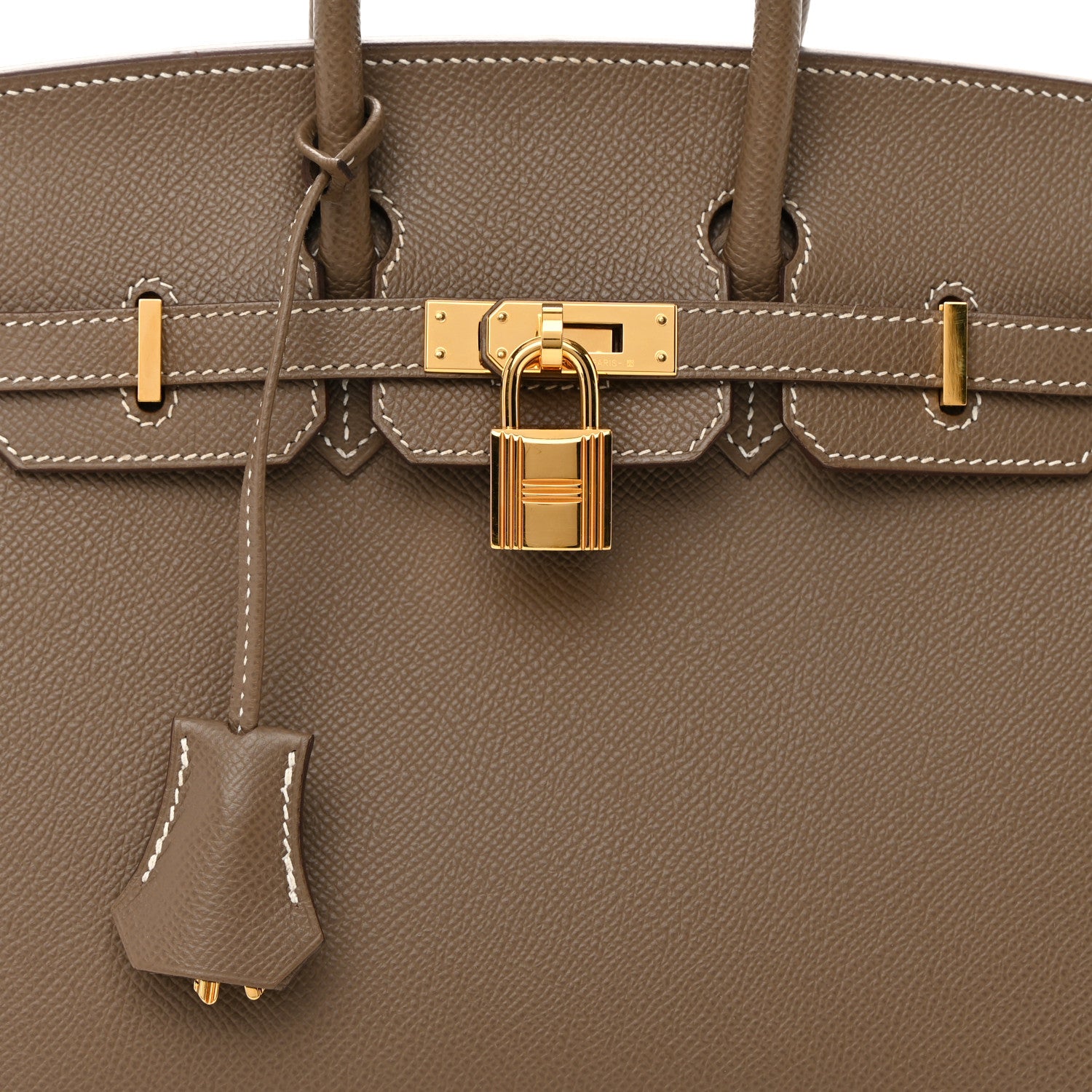 Hermes Epsom Birkin Sellier 25 Etoupe 8 of 18