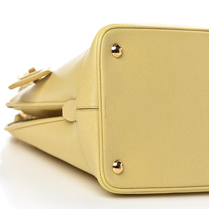 Prada Saffiano Lux Open Promenade Tote Ananas 10 of 16