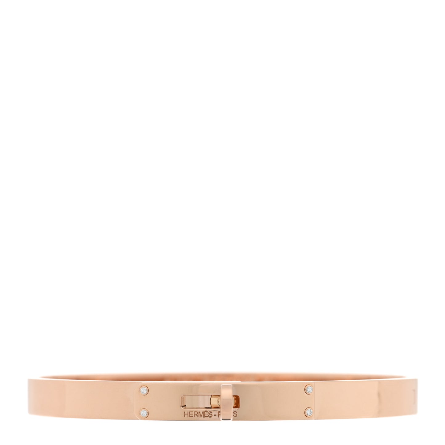 18K Rose Gold Diamond PM Kelly Bracelet SH