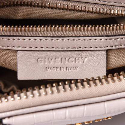 Givenchy Calfskin Crocodile Embossed Mini Antigona Dune 6 of 10