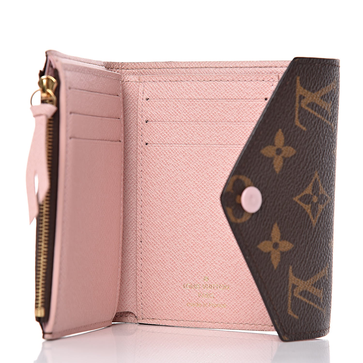 Louis Vuitton Monogram Victorine Wallet Rose Ballerine 5 of 8