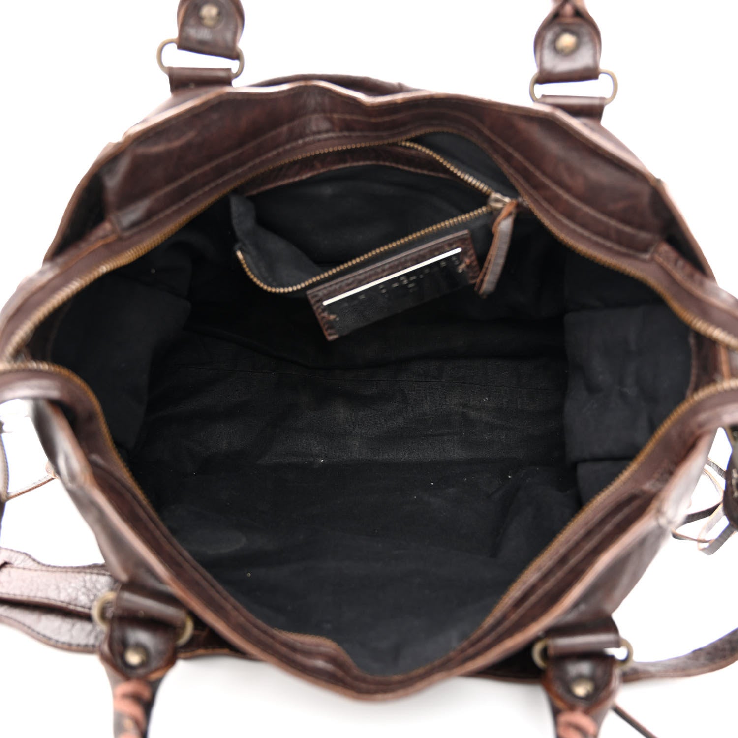 Balenciaga Agneau Classic Hardware City Cigare Fonce 5 of 19