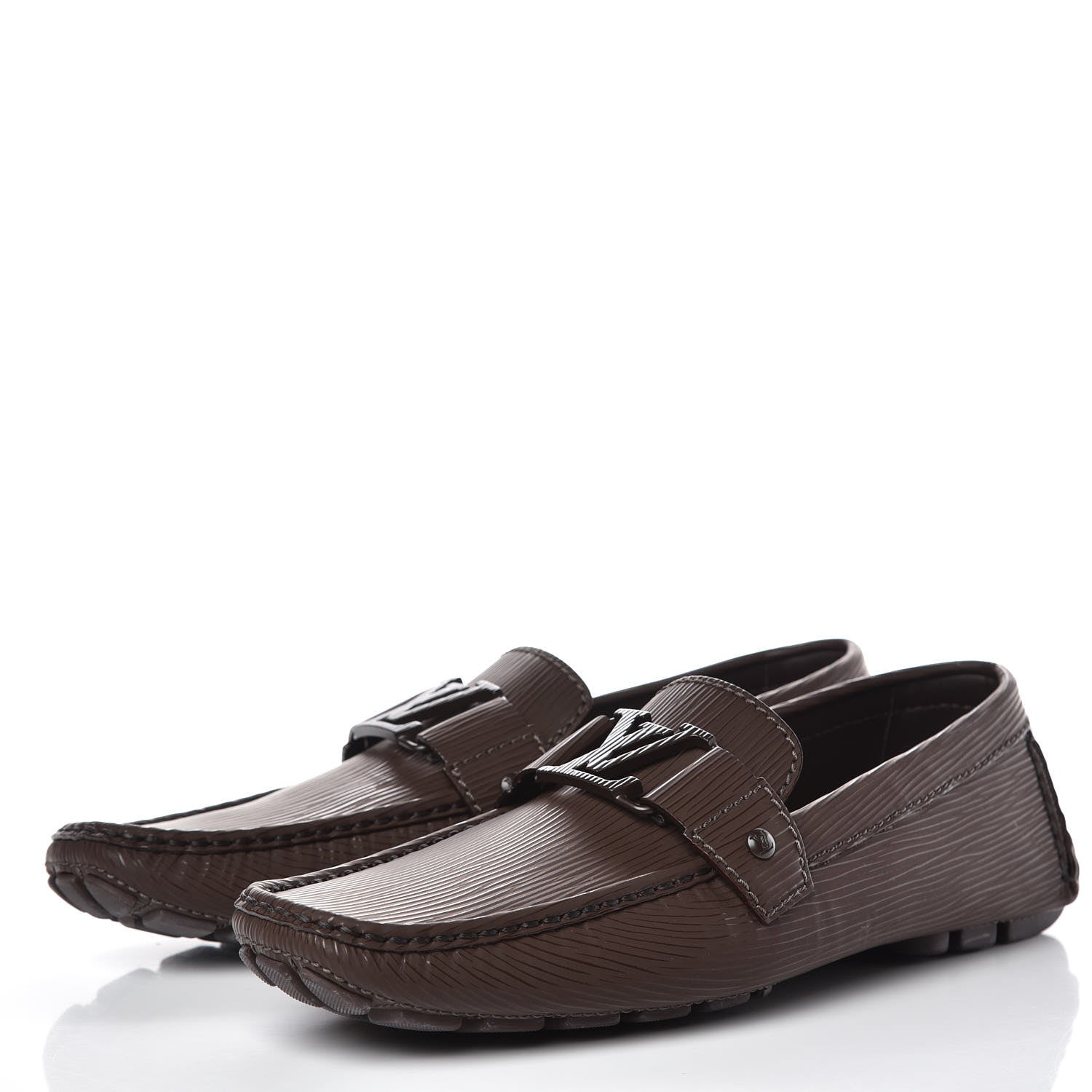 Louis Vuitton Epi Mens Monte Carlo Mocassin Loafers 9 3 of 12