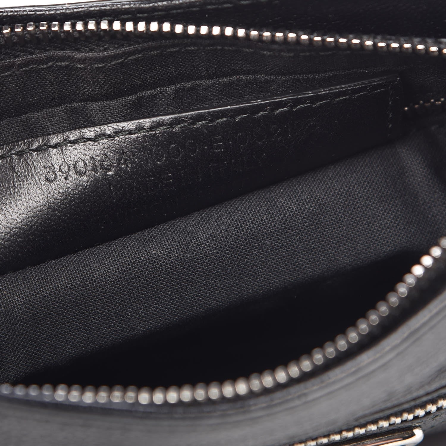 Balenciaga Chevre Silver Metallic Edge Hardware Hip Black 7 of 7