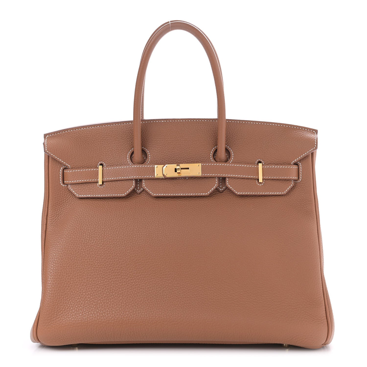 Hermes Togo Birkin 35 Gold 1 of 11