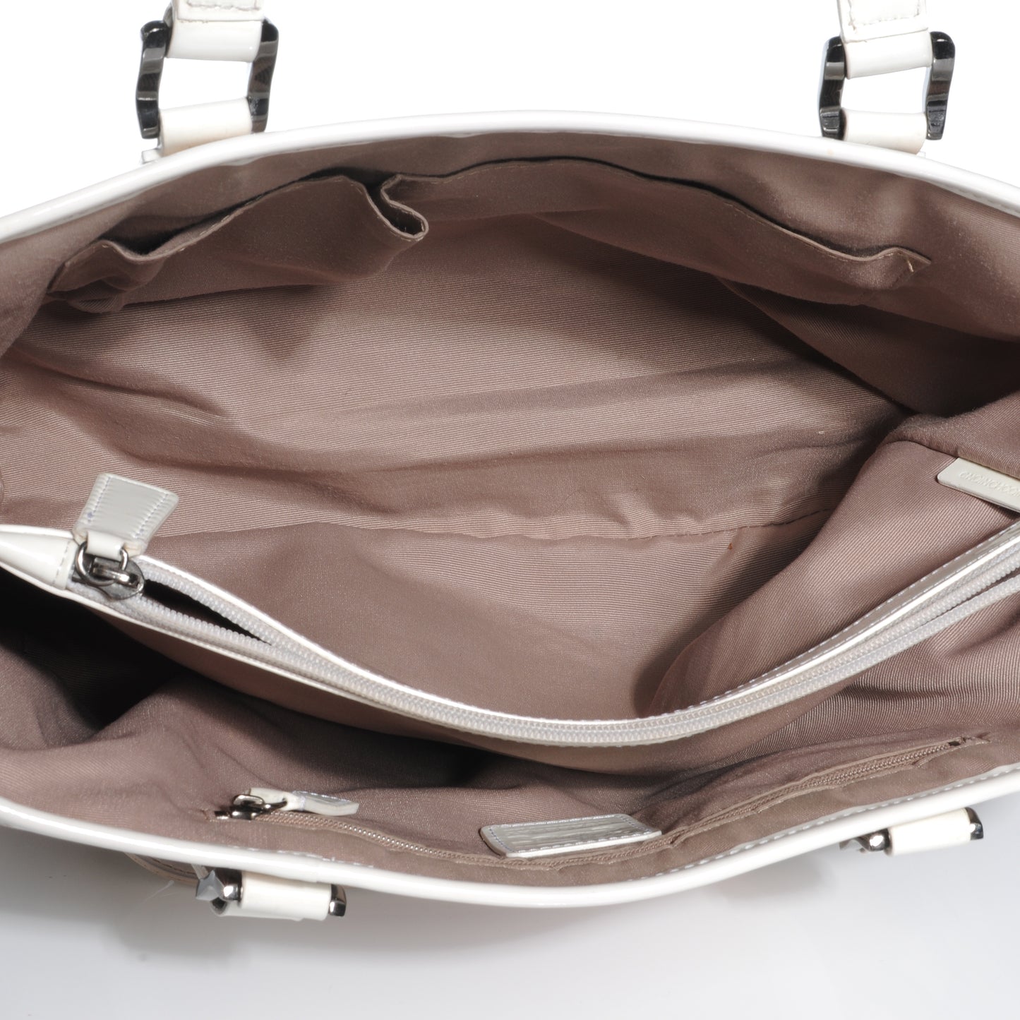 Nova Check Tote White